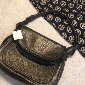 Phase3 Copper black hobo style bag new with tags